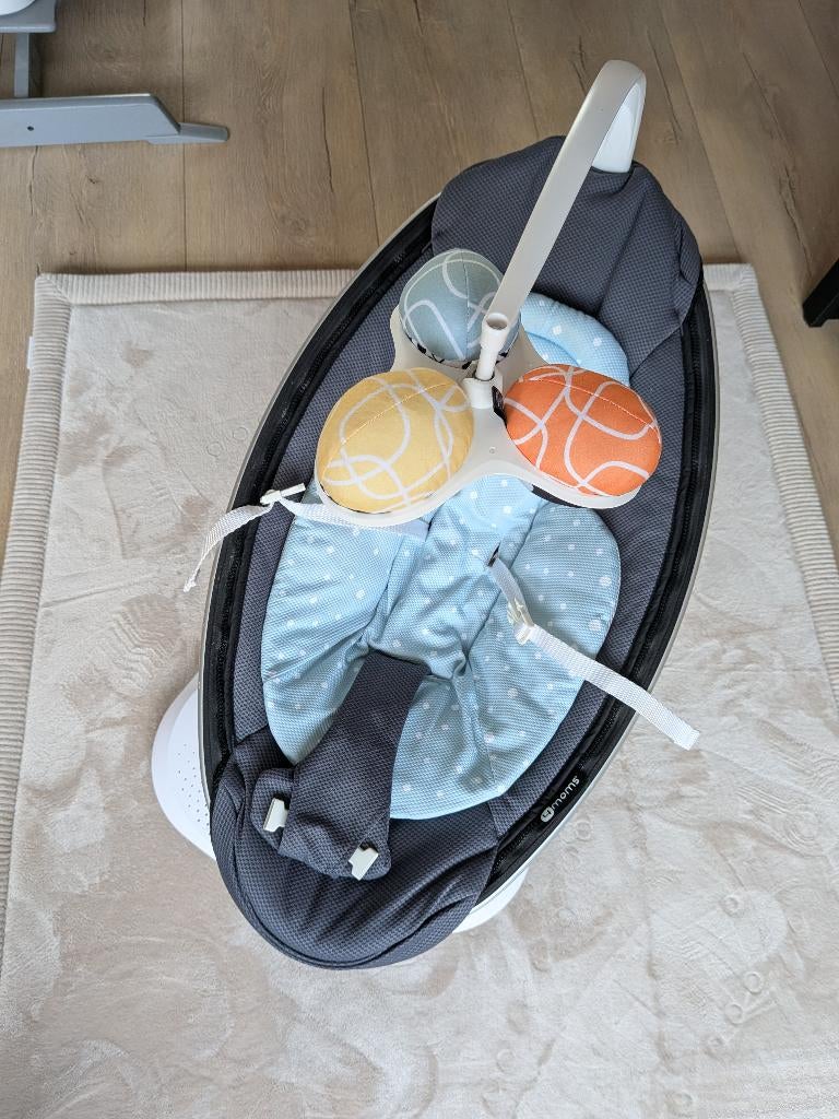 4 moms baby swing, Schommelstoel, Verstelbaar, Zo goed als nieuw, Ophalen