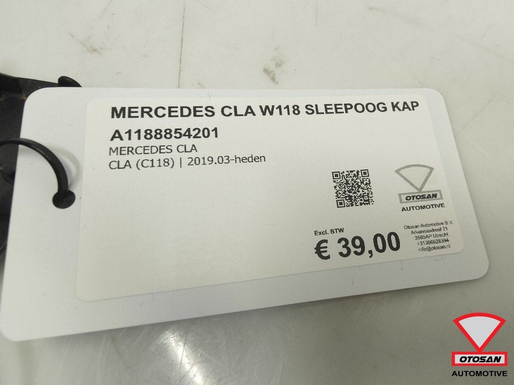 Mercedes CLA W118 Sleepoog Kap Afdekkin A1188854201, Auto-onderdelen, Carrosserie en Plaatwerk, Gebruikt, Mercedes-Benz AG, Mercedes-Benz
