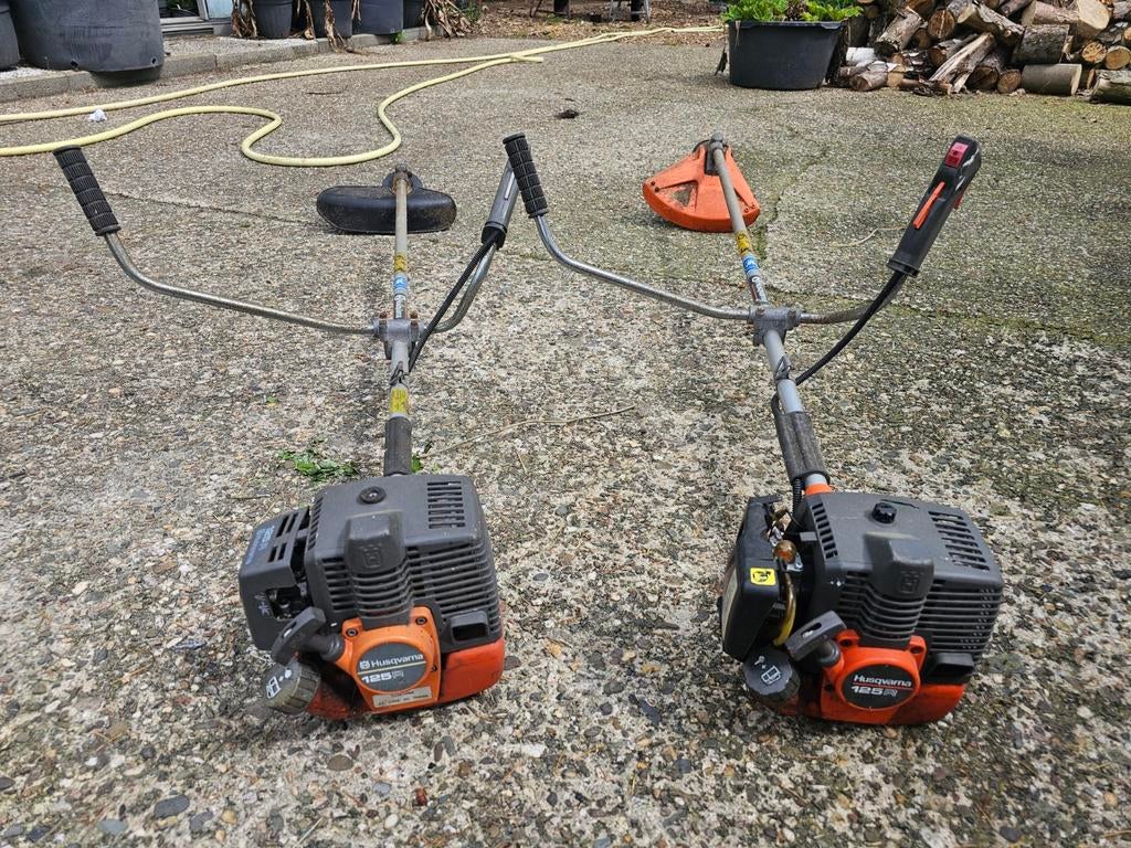 2x husqvarna 125r bosmaaier, Tuin en Terras, Ophalen, Gebruikt, Benzine, Husqvarna