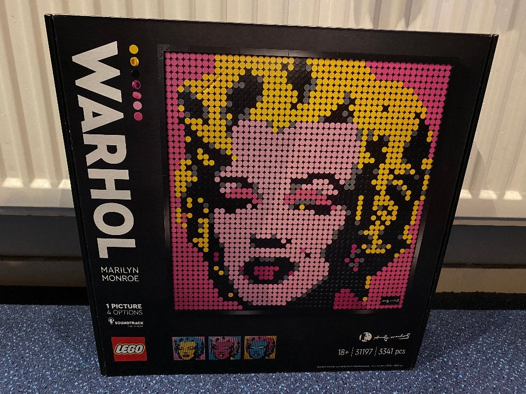 Lego 31197 Andy Warhol's Marilyn Monroe Lego Art Nieuw, Ophalen, Overige thema's, Lego, Nieuw