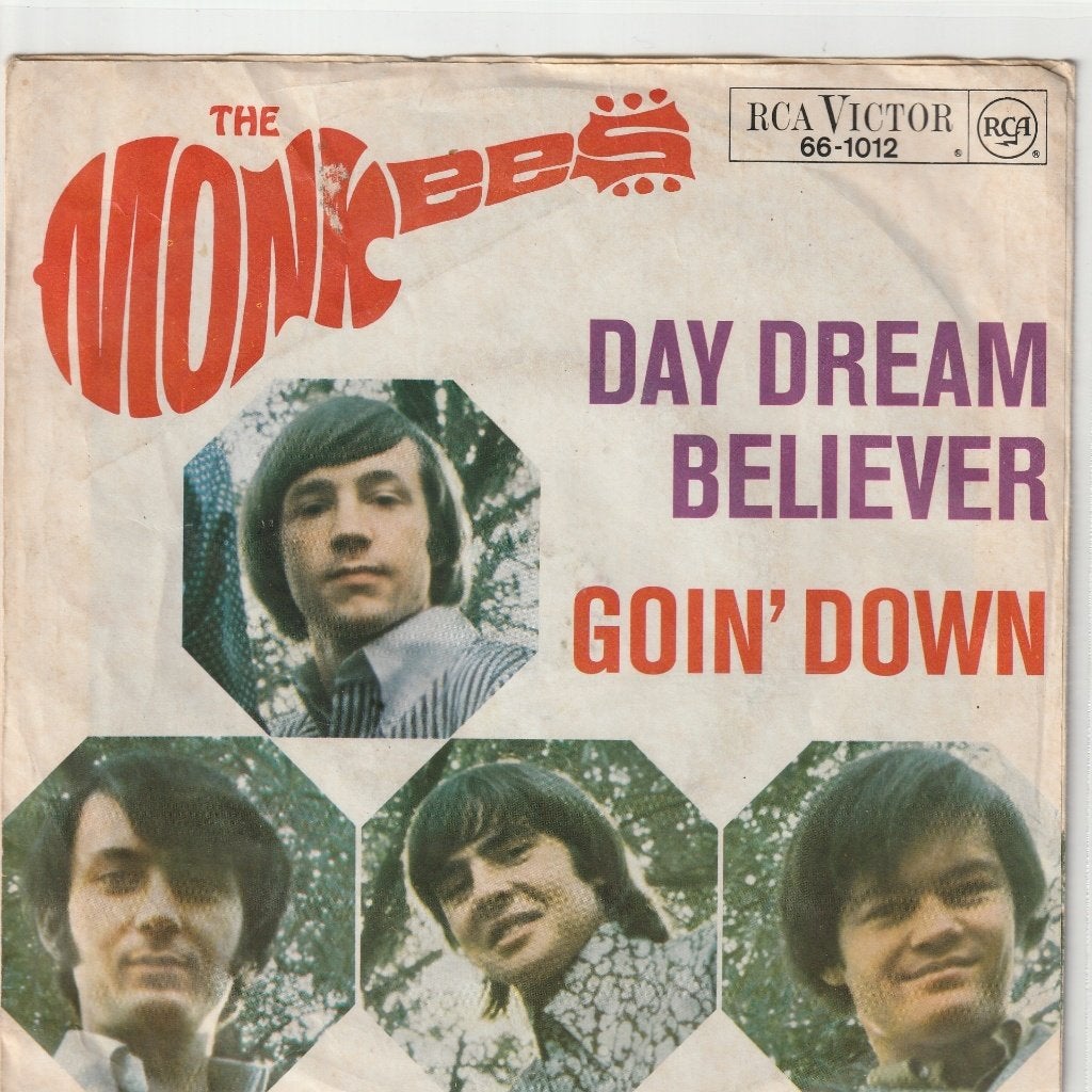 The Monkees - Day Dream Believer - Going Down -1967, Ophalen, Gebruikt, Pop