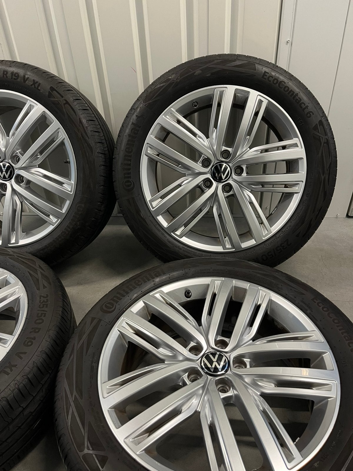 Vw Tiguan Auckland 19 inch 5X112 orgineel  Tpms, Auto-onderdelen, Banden en Velgen, Banden en Velgen, Nieuw, 235 mm, Personenwagen