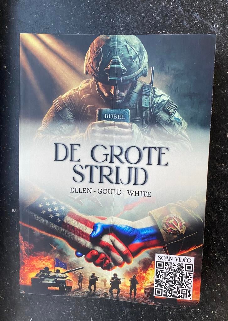De grote strijd - Ellen Gould White, Boeken, Godsdienst en Theologie, Ophalen of Verzenden, Zo goed als nieuw