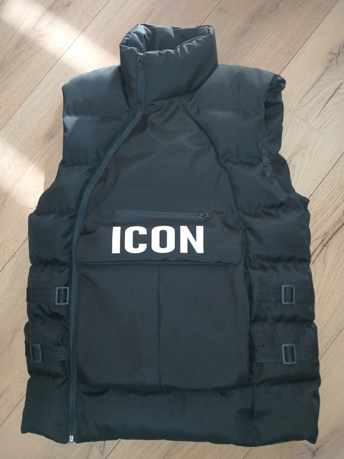 Icon bodywarmer mt S, Kleding | Heren, Ophalen, Zwart, Zo goed als nieuw, Icon