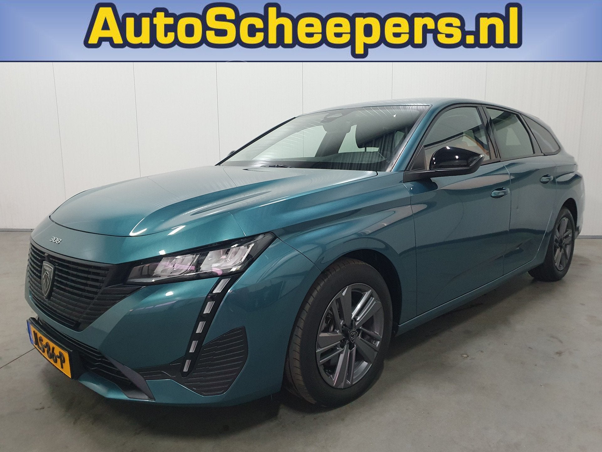 Peugeot 308 SW 1.2 PureTech Active Pack Business NAVI/PDC/LE, Auto's, Stof, Euro 6, 1199 cc, Blauw