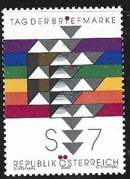 O 40 - 2000- Oostenrijk/ Stamp Day, Ophalen of Verzenden, Overige landen, Gestempeld