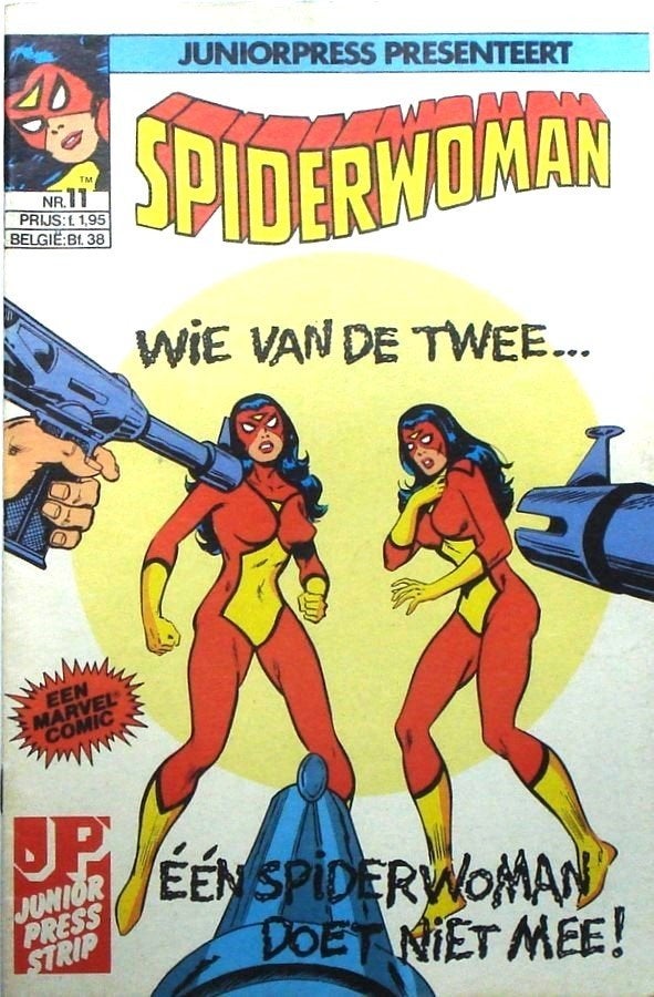 Nederland & België Spiderwoman 11 1982, Boeken, Europa, Ophalen of Verzenden, Gelezen, Eén comic