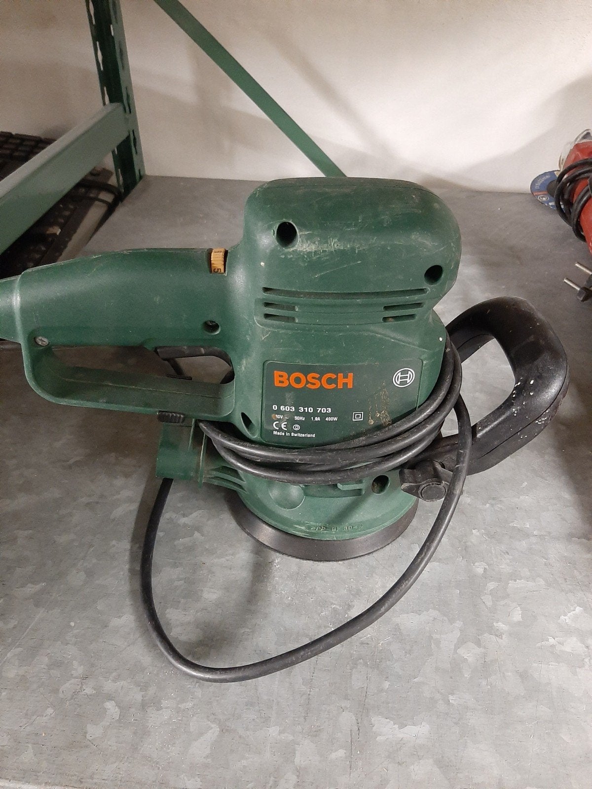 Bosch PEX 12 AE Excentrische Schuurmachine 400W, Doe-het-zelf en Verbouw, Gereedschap | Schuurmachines, Gebruikt, Excentrische schuurmachine
