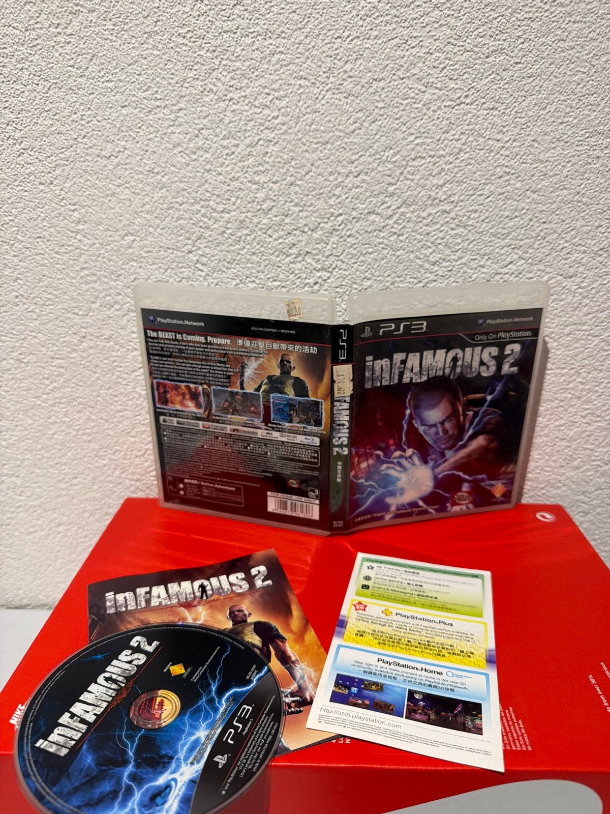 Infamous 2 - Playstation 3 (PS3) Chinese version, Avontuur en Actie, 1 speler, Ophalen of Verzenden, Zo goed als nieuw