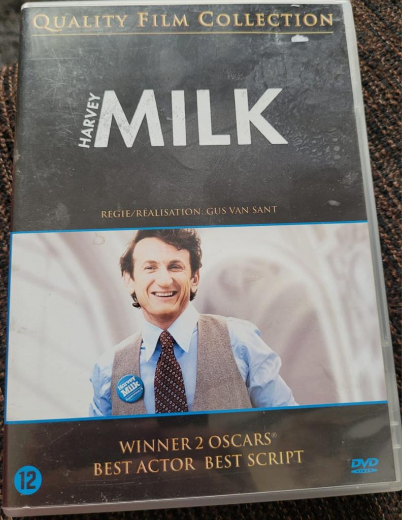 Harvey milk sean penn quality film collection, Cd's en Dvd's, Dvd's | Filmhuis, Ophalen of Verzenden, Zo goed als nieuw, Overige gebieden