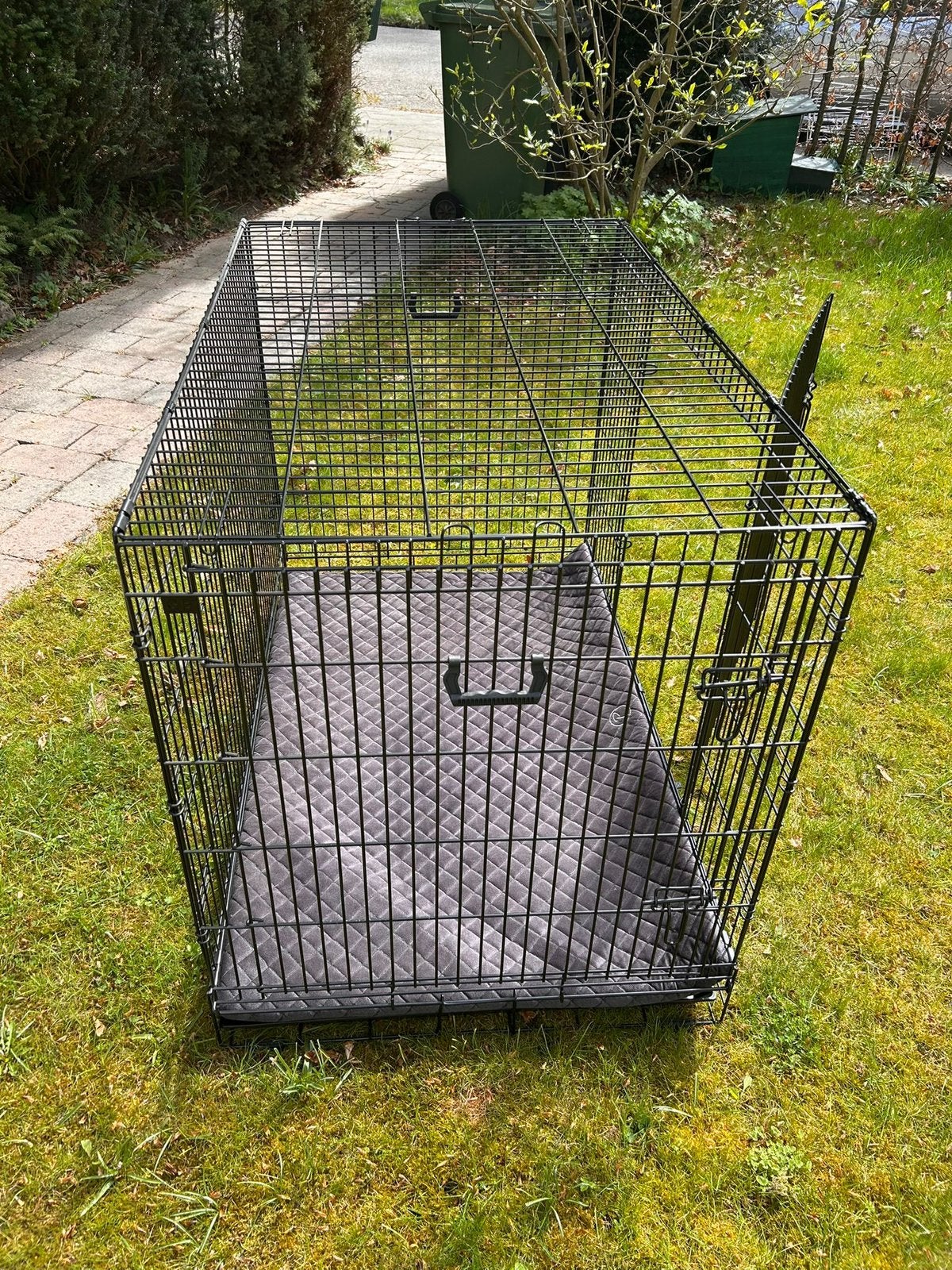 Grote honden bench / hok, Dieren en Toebehoren, Hondenhokken, Ophalen, 100 cm of meer, Hondenhok, 110 cm of meer