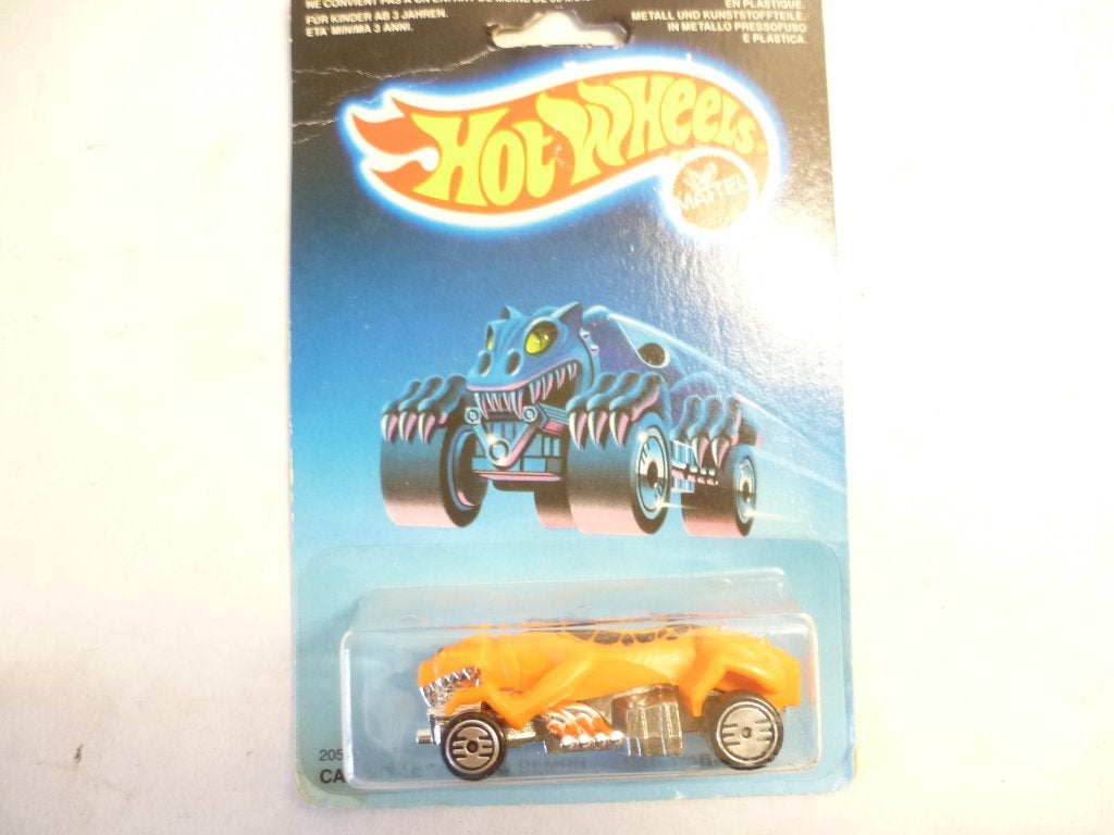 Hot Wheels 2058 1986 Cargoyle Auto Demon nieuw in blister., Ophalen of Verzenden, Nieuw, Auto