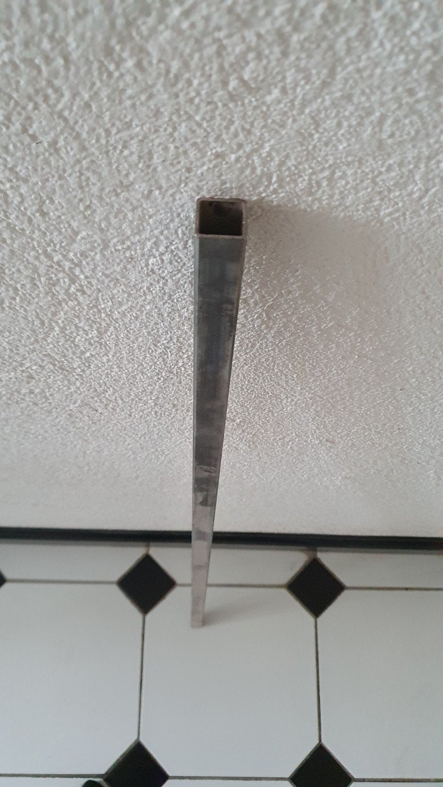 Metalen vierkante buizen en verbindingsstukken, Doe-het-zelf en Verbouw, Metalen, Ophalen, Nieuw, IJzer