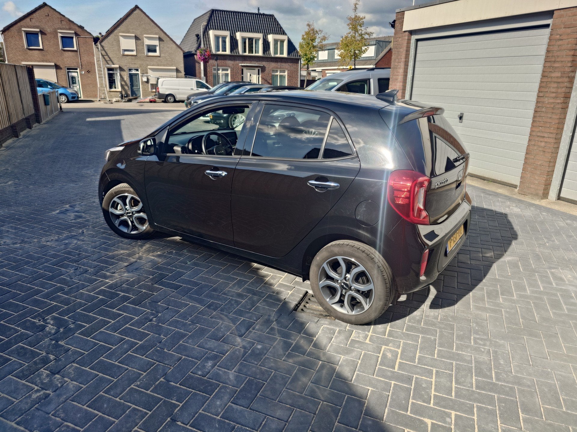 Kia Picanto 1.0 DPi DynamicPlusLine, Carplay, 5 Deurs, Navig, Auto's, Dealer onderhouden, Gebruikt, 4 stoelen, Zwart