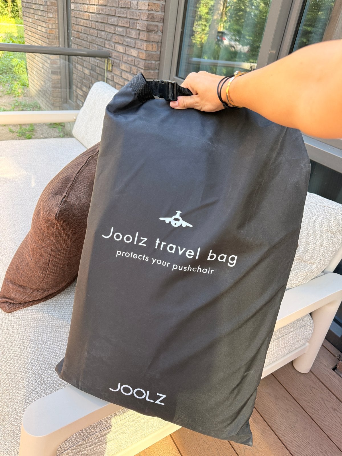 Joolz travel bag ( 1x gebruikt. Zgan), Kinderen en Baby's, Kinderwagens en Combinaties, Ophalen of Verzenden, Zo goed als nieuw