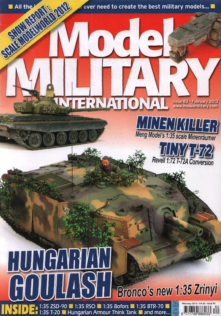 Model Military international magazine No 82, Ophalen of Verzenden, 1:32 tot 1:50, Auto, Overige merken