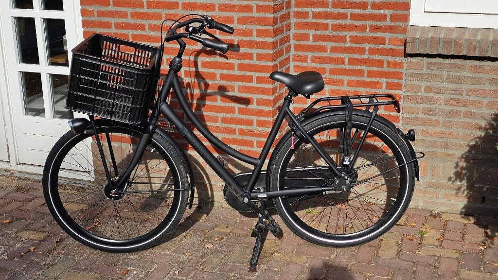 GAZELLE DAMES STADSFIETS PUURNL MIDNIGHT MAAT 54 Z.G.A.N., Fietsen en Brommers, Ophalen, Terugtraprem, 53 tot 56 cm, Versnellingen