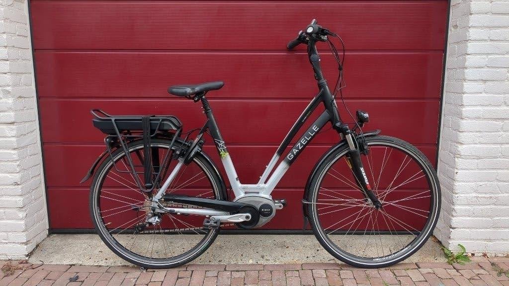 Gazelle Chamonix T10 Trekking Bosch ebike, 53 tot 56 cm, Velgrem, (Extra) lage instap, Ophalen of Verzenden