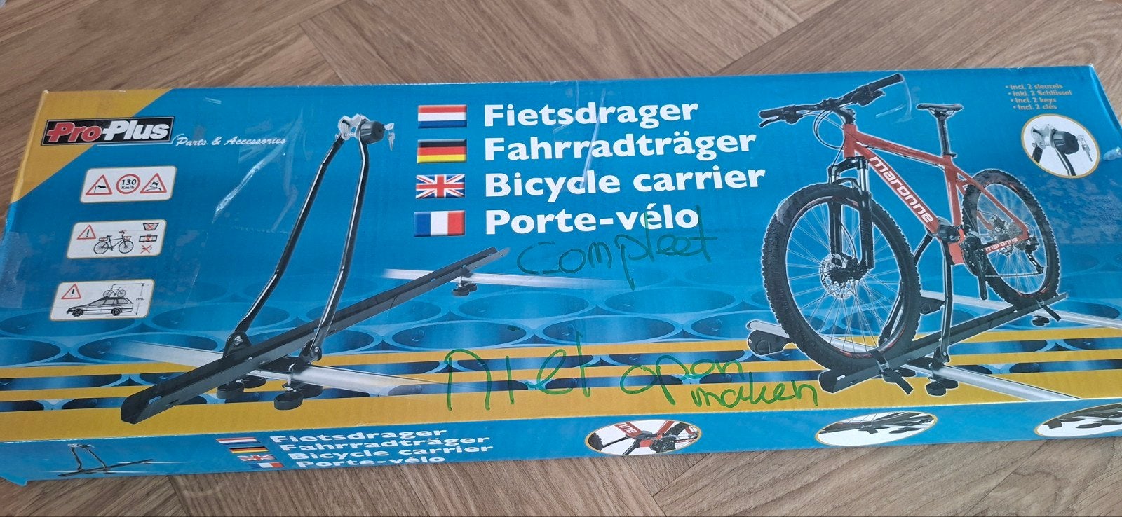 Proplus fietsdrager nieuw!, Ophalen of Verzenden, Nieuw