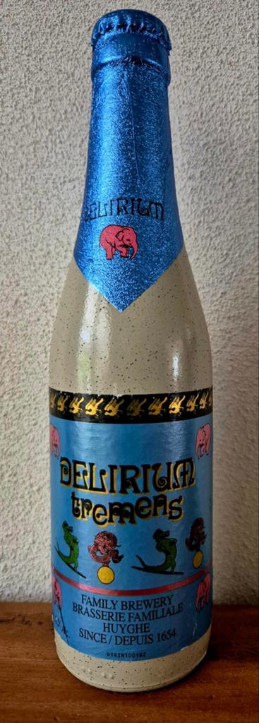 2021 fles DELIRIUM TREMENS bier HUYGHE DEPUIS 8,5 % België8, Ophalen of Verzenden, Zo goed als nieuw, Flesje(s), Overige merken