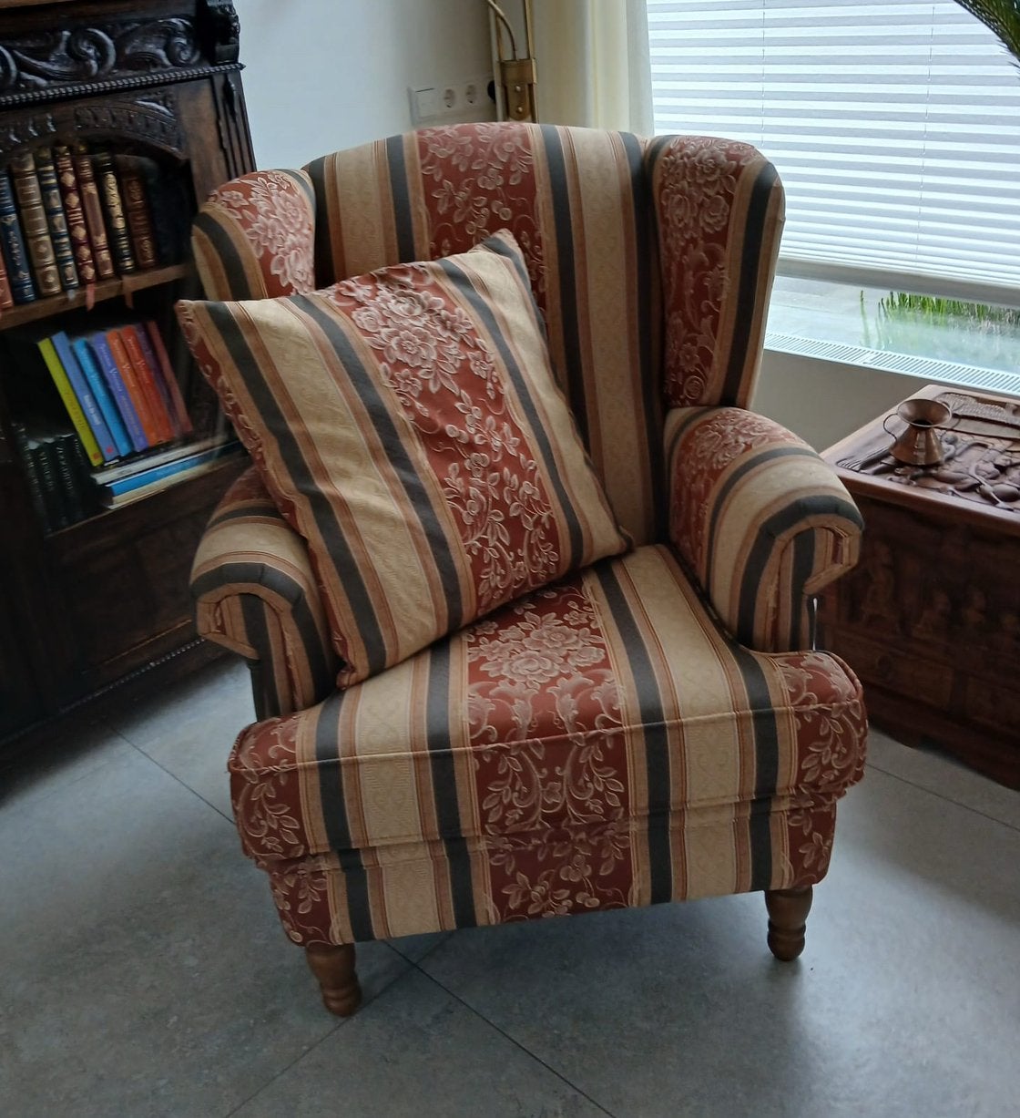 Oorfauteuil, Ophalen, Eenpersoons, Klassiek, Zo goed als nieuw
