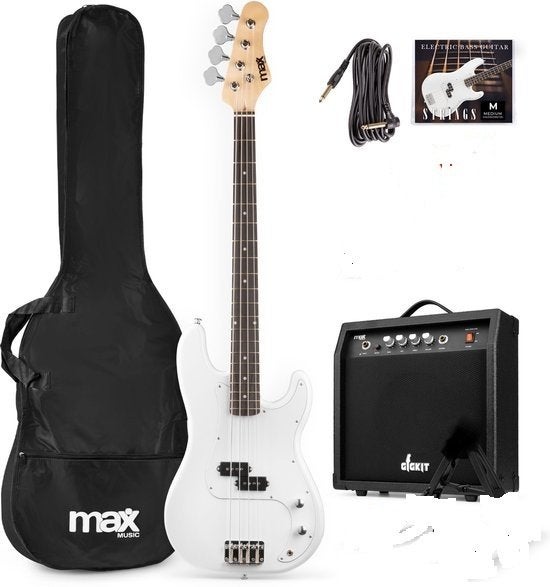 Max Gigkit Basgitaar met 40 Watt versterker, Muziek en Instrumenten, Ophalen of Verzenden