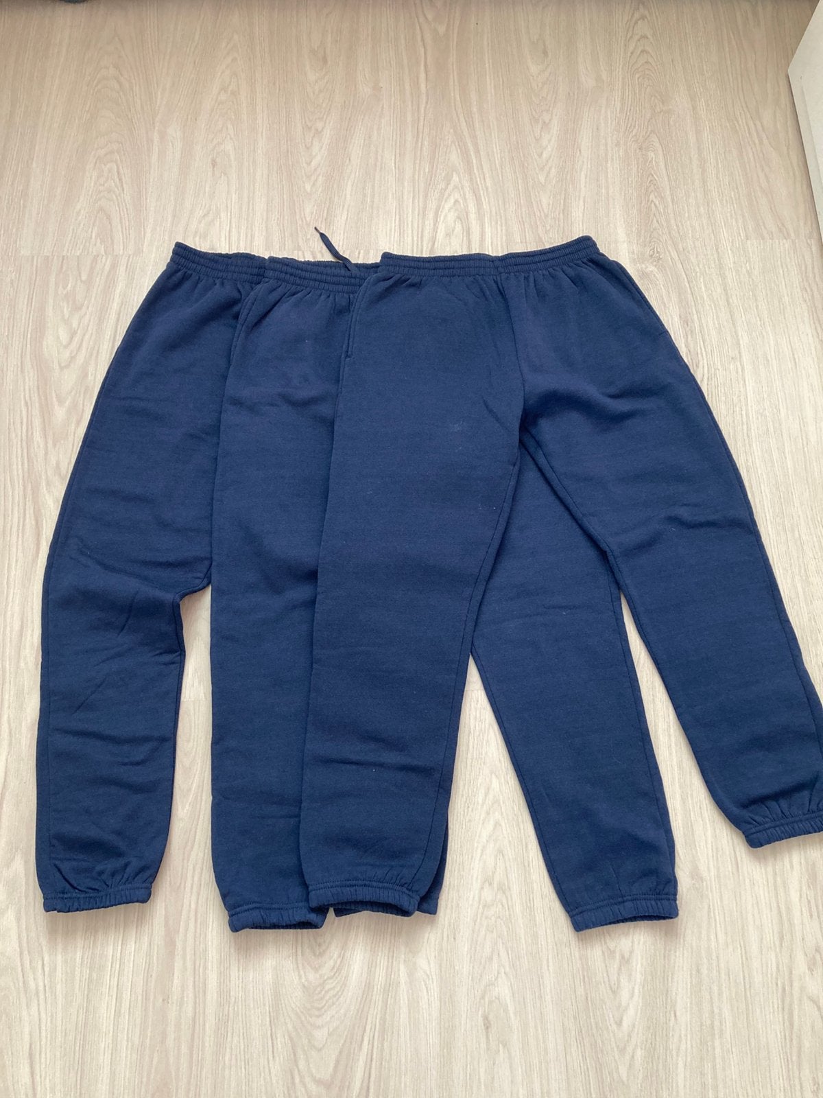 Zeeman, 3 donkerblauwe joggingsbroeken, M, Maat 38/40 (M), Blauw, Nieuw, Ophalen of Verzenden