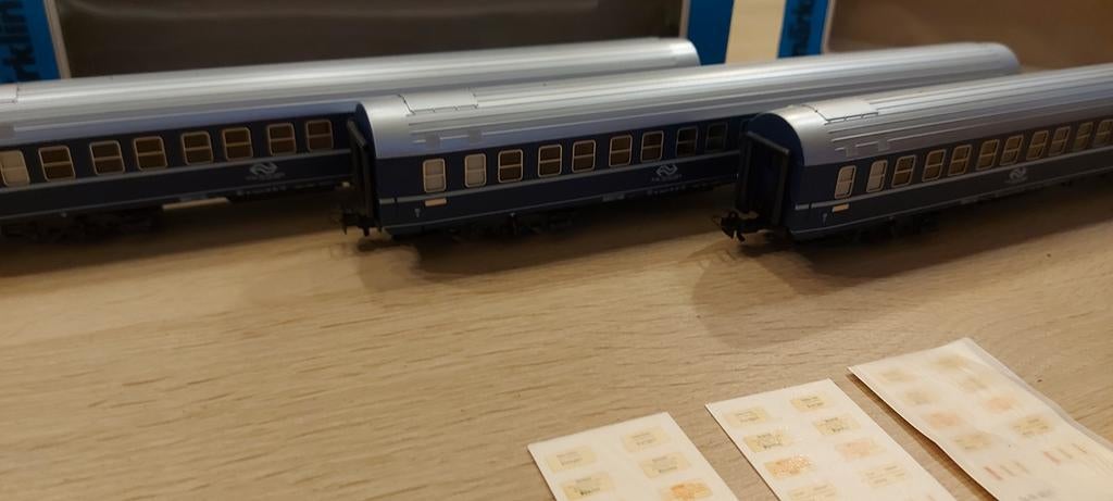 3 Märklin NS TEN slaapwagens artnr 4151 in ovp, Hobby en Vrije tijd, Modeltreinen | H0, Wisselstroom, Wagon, Ophalen of Verzenden