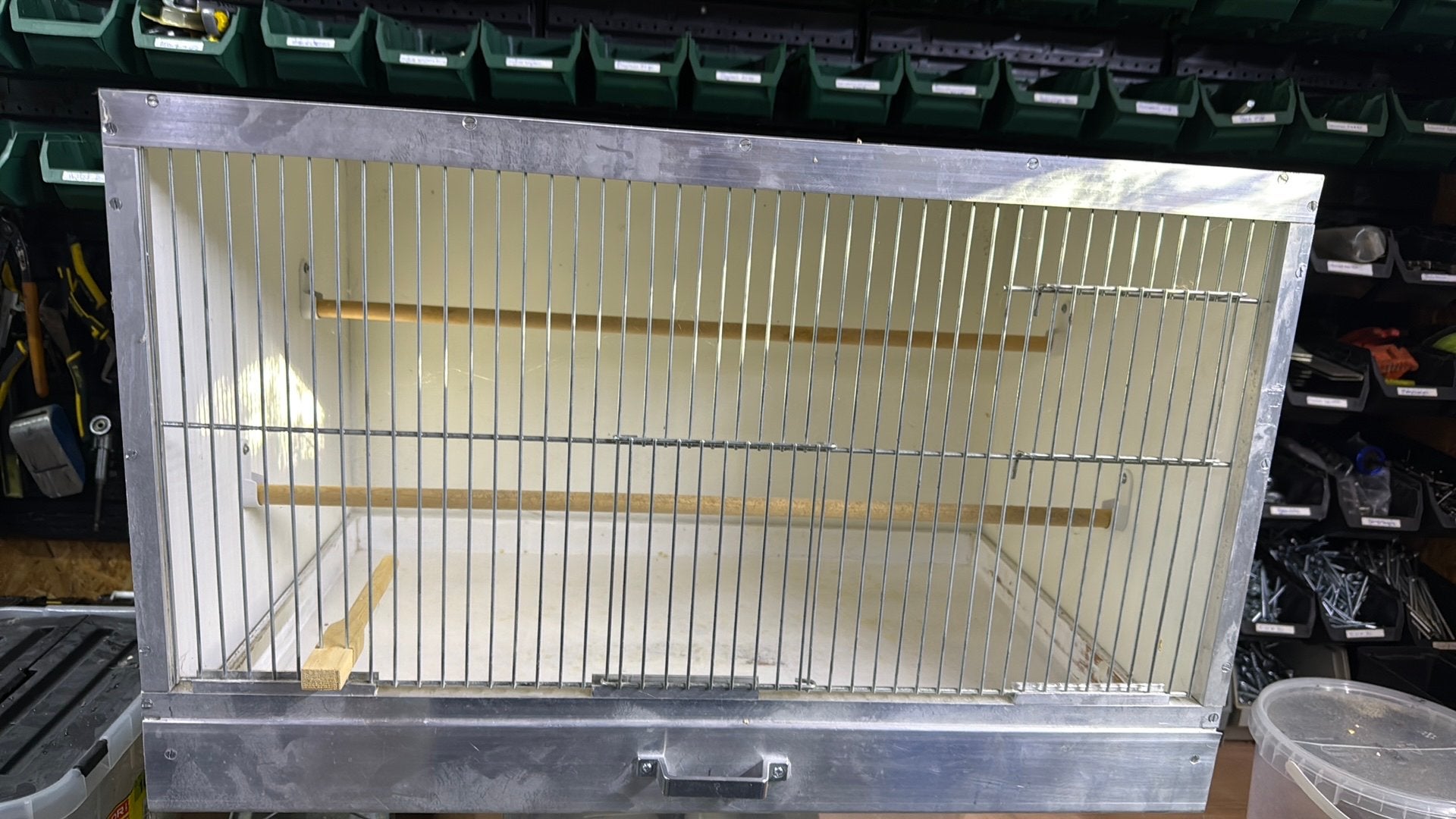 Broedkooi vogels, Dieren en Toebehoren, Ophalen, Zo goed als nieuw, Hout, Broedkooi of Kweekkooi