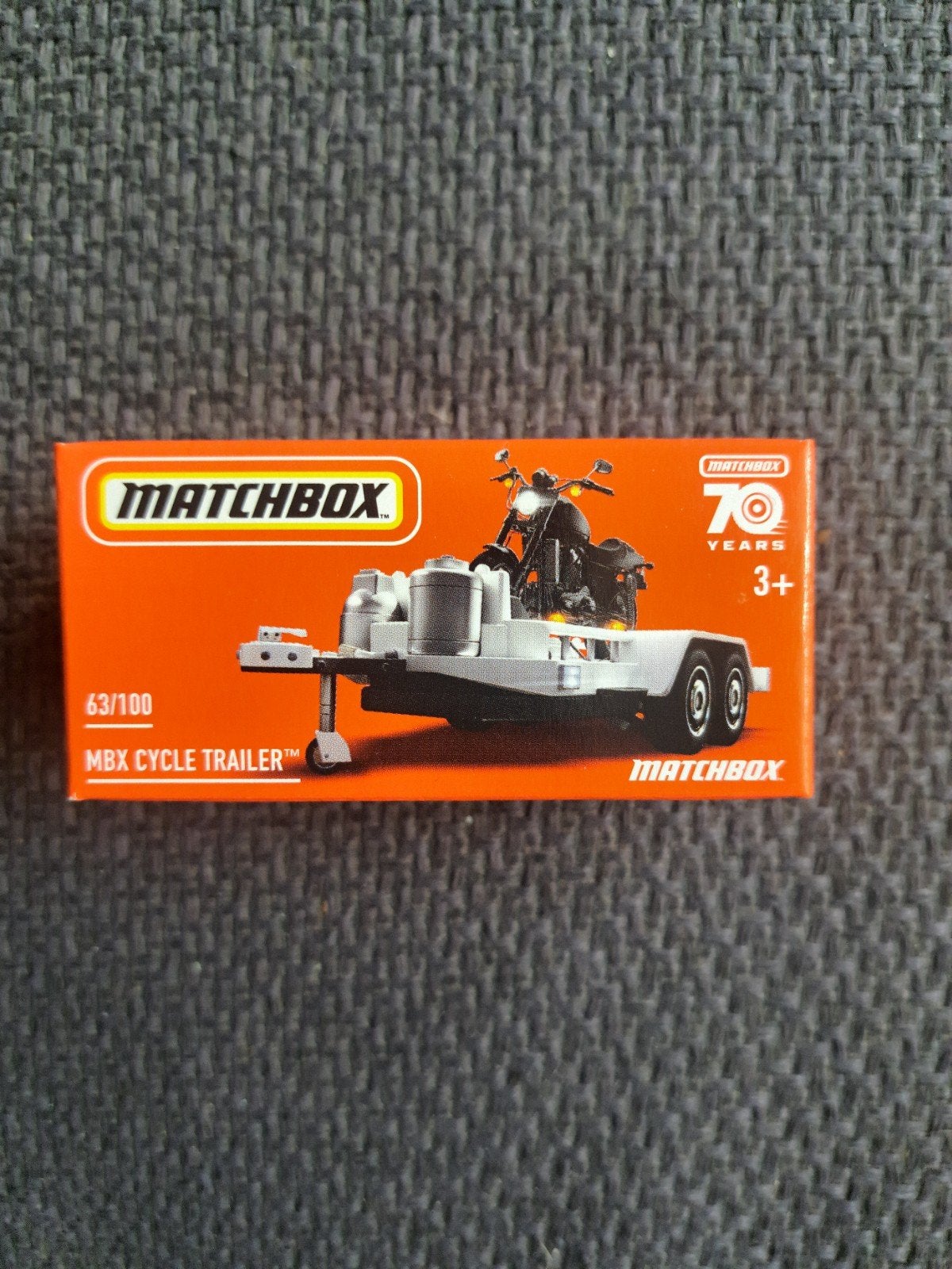 matchbox mattel model mbx cycle trailer, Matchbox mattel, Thailand, Nieuw, Ophalen of Verzenden