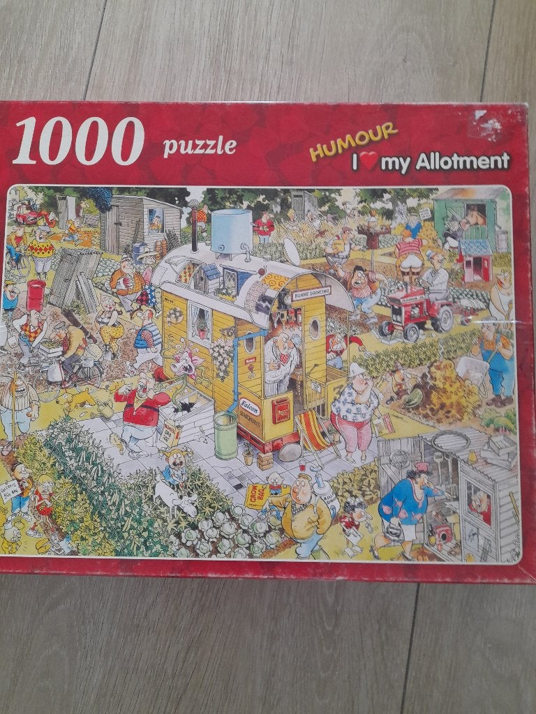PUZZEL  1000, Ophalen of Verzenden, 500 t/m 1500 stukjes, Zo goed als nieuw, Legpuzzel
