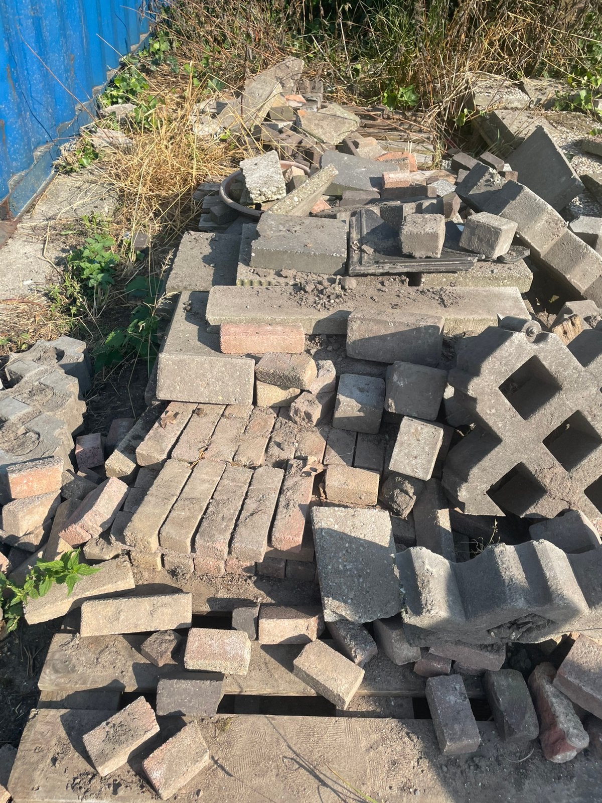 Diverse soorten stenen, Tuin en Terras, Ophalen, Gebruikt, Beton, Klinkers