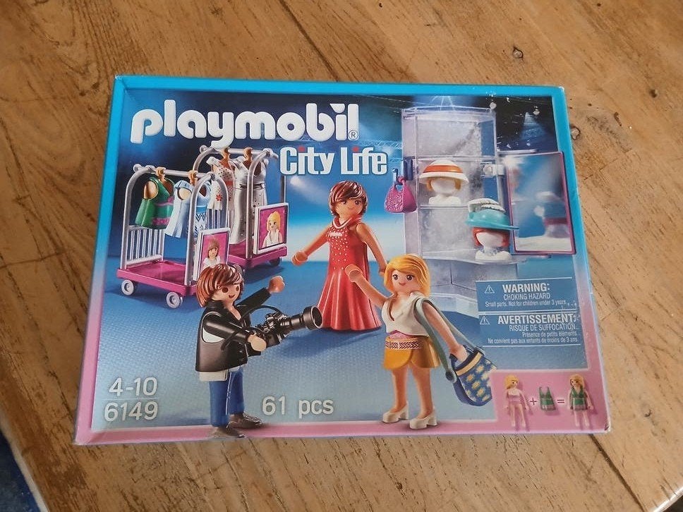Playmobil City Life 6149: Modeshow met kleedkamers, Complete set, Nieuw, Ophalen of Verzenden, City life
