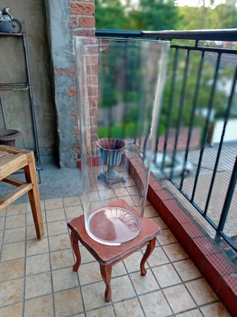 Super Grote Cilinder Vaas, Ophalen, Overige kleuren, 65 cm, Glas