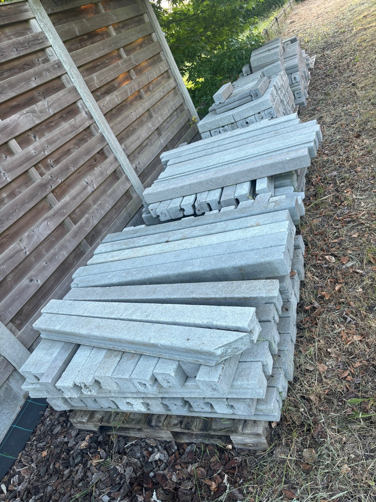 Compositie balkjes voor terras, Tuin en Terras, Palen, Balken en Planken, Ophalen, Gebruikt, 180 tot 250 cm, Palen