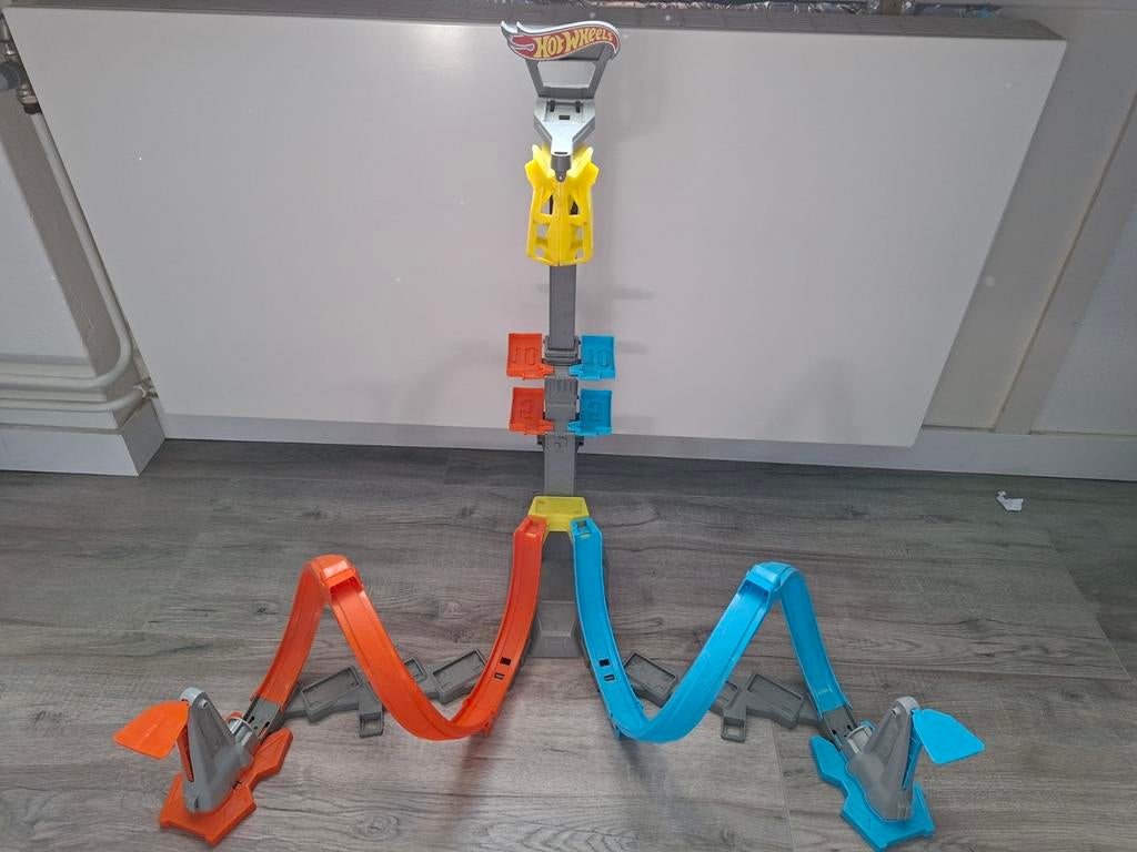 Hotwheels racebaan., Ophalen of Verzenden, Zo goed als nieuw, Hot Wheels, Met looping