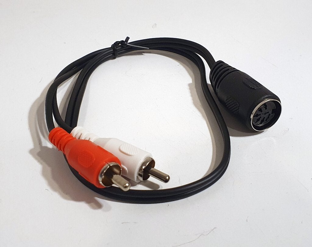 DIN (5 pin) naar Tulp kabel, S, Nieuw, Ophalen of Verzenden, S