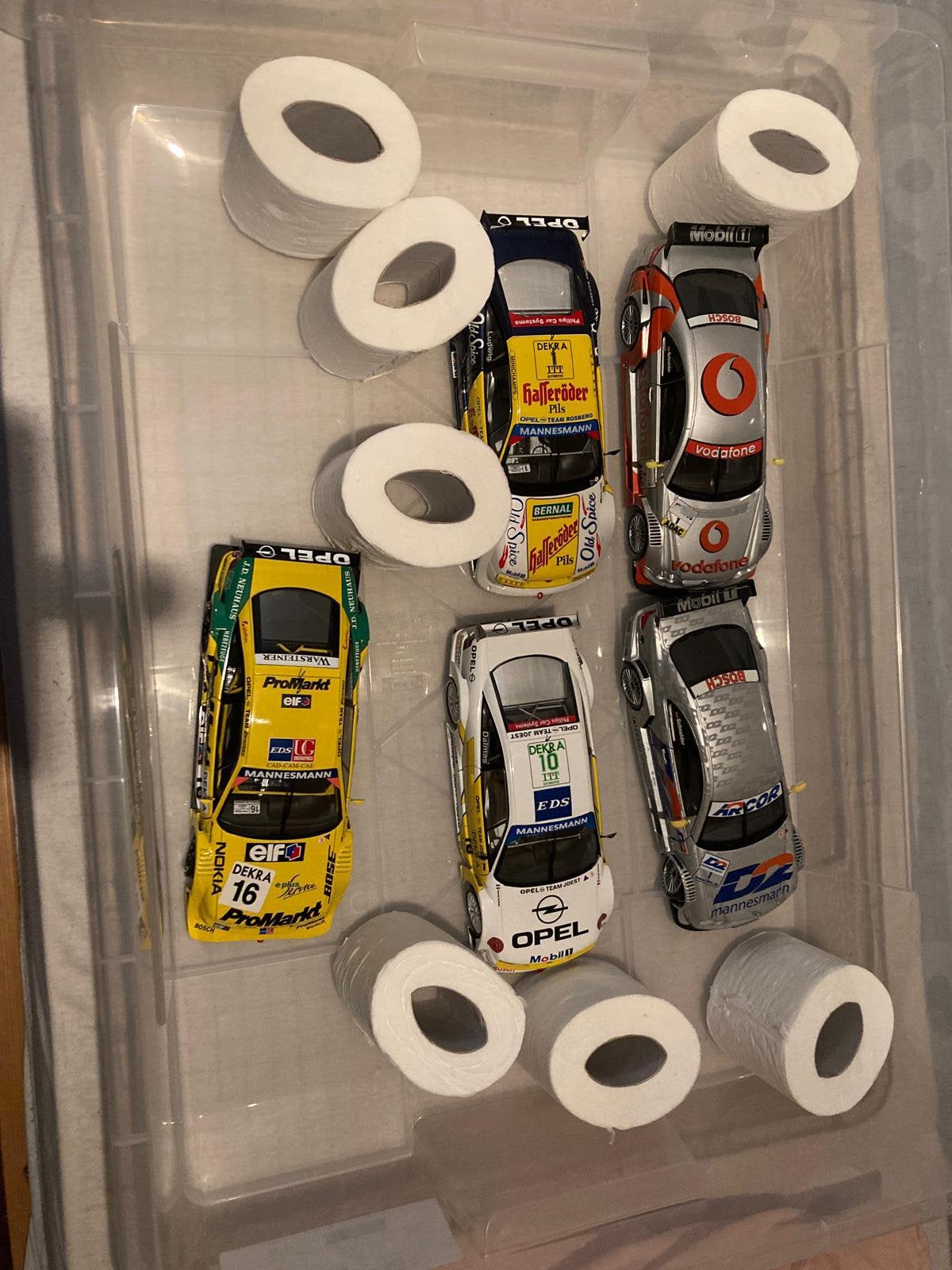 DTM/ BTCC e.a Alfa, Mercedes, Opel, Renault, Peugeot 1:18, Hobby en Vrije tijd, Ophalen of Verzenden, Zo goed als nieuw, Auto