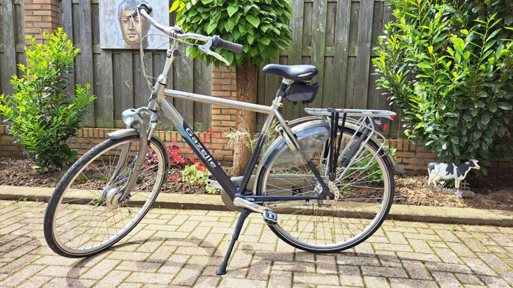 Gazelle herenfiets (niet electrisch), Ophalen, 53 tot 56 cm, Versnellingen, Zo goed als nieuw