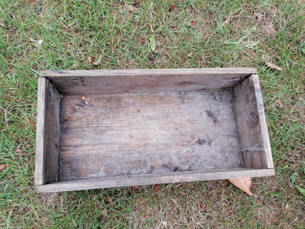 Authentiek oud houten laadje., Tuin en Terras, Ophalen of Verzenden