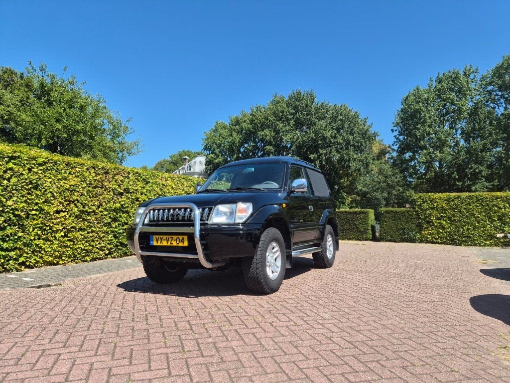 Toyota Land Cruiser 3.4 V6 Benzine Automaat | 1998 | NL |, Auto's, Stof, 2800 kg, Zwart, Particulier
