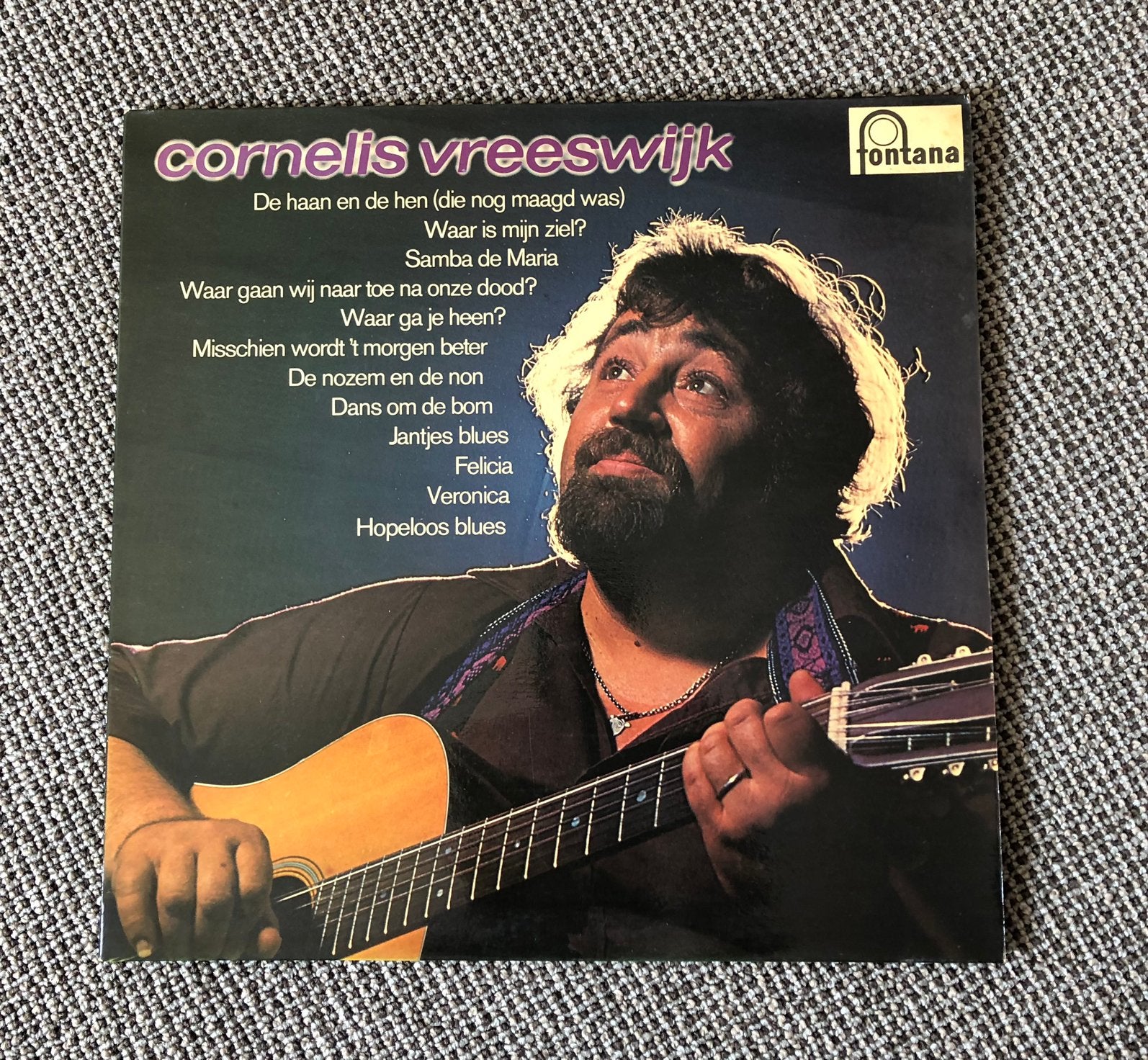 Cornelis Vreeswijk lp, Cd's en Dvd's, Ophalen, Gebruikt, 12 inch, Levenslied of Smartlap
