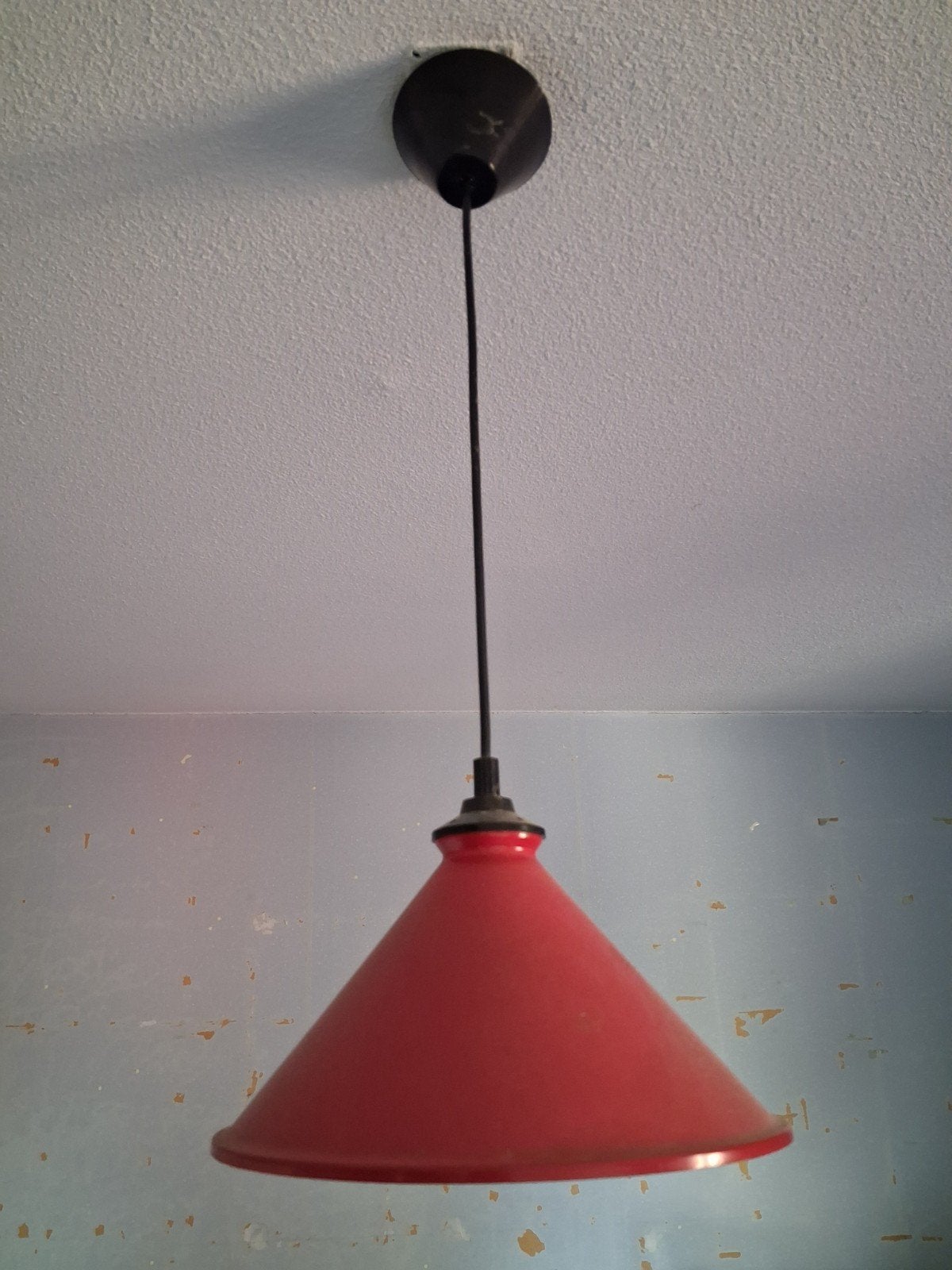 Retro Hanglamp, Huis en Inrichting, Lampen | Hanglampen, Gebruikt, Metaal, Retro, E27 (groot)