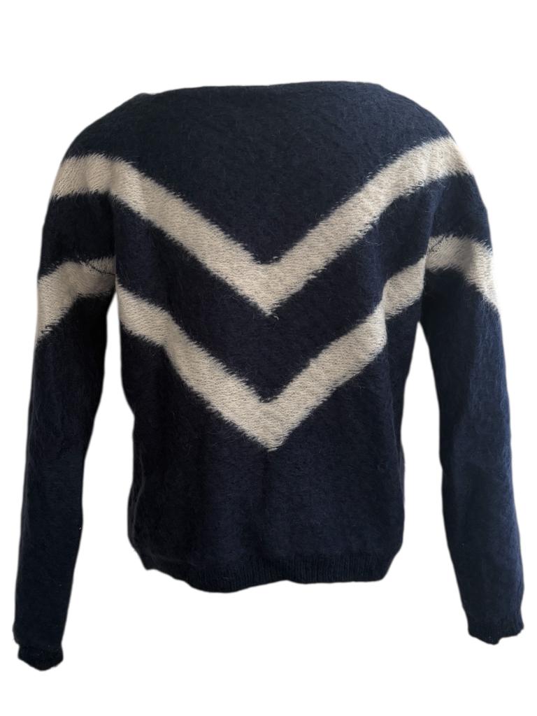By-Bar trui S, Maat 38/40 (M), Blauw, Ophalen of Verzenden, Zo goed als nieuw
