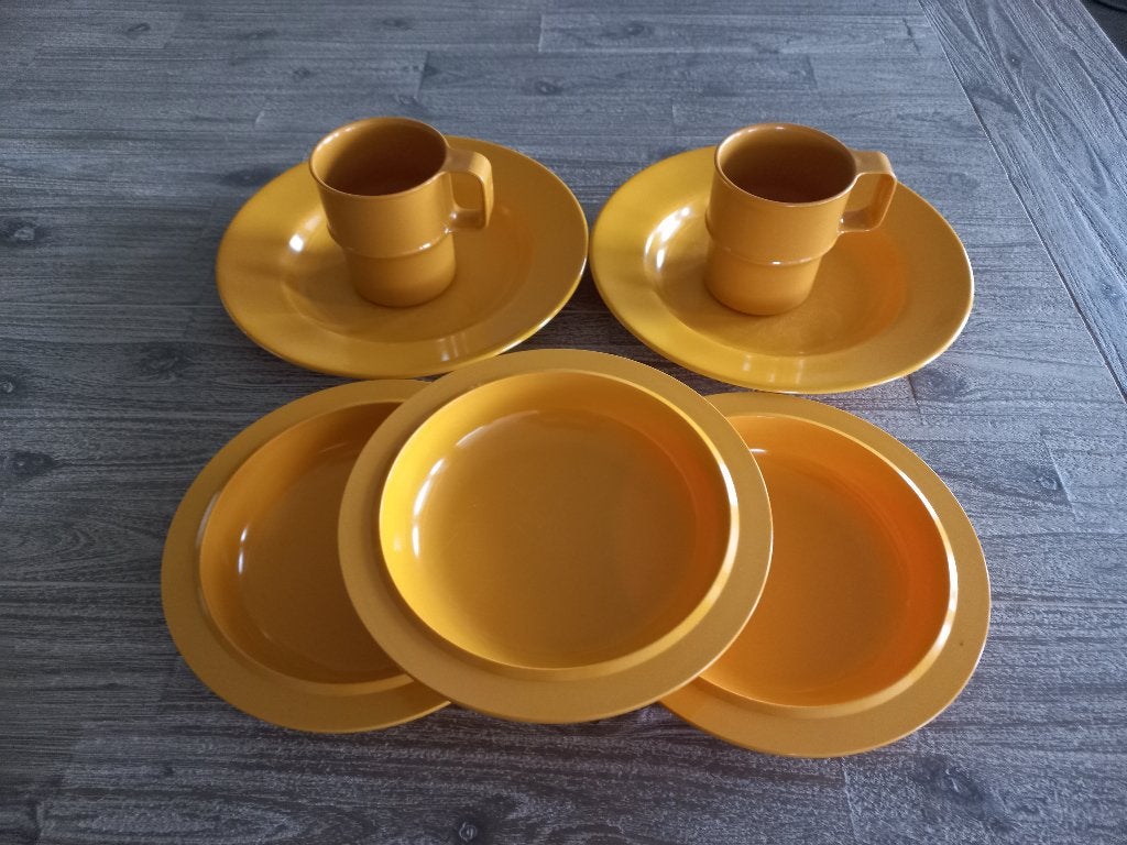 Mepal Retro camping servies delen, Ophalen of Verzenden