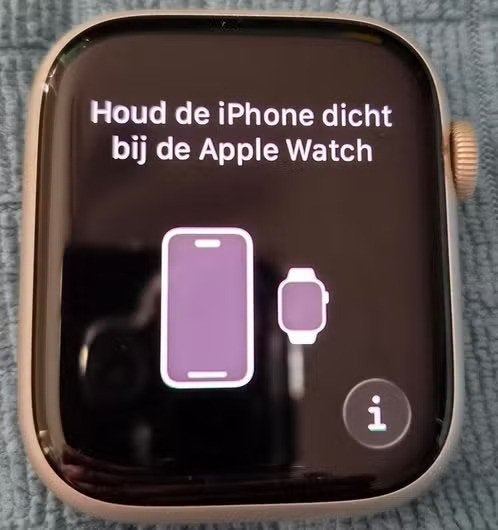 Apple Watch Series 7 GPS 45mm - Zilver, Sieraden, Tassen en Uiterlijk, Smartwatches, Ophalen, Apple Watch ⌚️, IOS, Zo goed als nieuw
