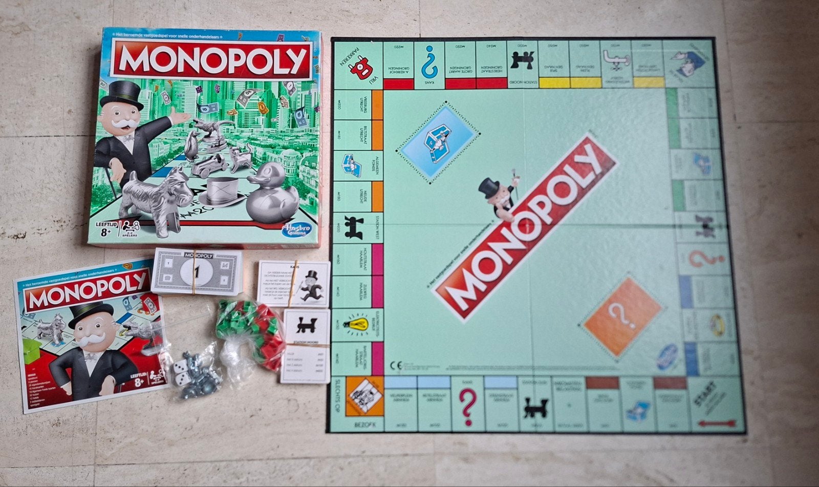 Monopoly spel compleet, Ophalen of Verzenden, Zo goed als nieuw