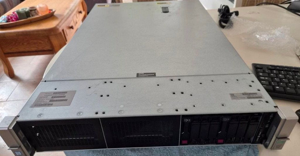 HP DL380 Gen9/256GB RAM/2 x E5-2687W v4 - 12 cores @ 3.00GHz, Computers en Software, Ophalen, Refurbished, 300 GB, 256 GB