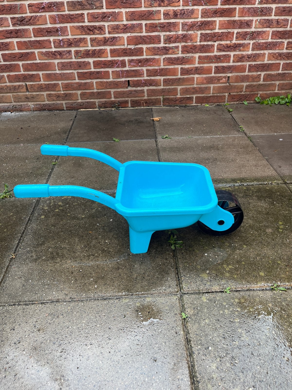 Blauwe speelgoed kruiwagen voor kinderen, Ophalen, Gebruikt