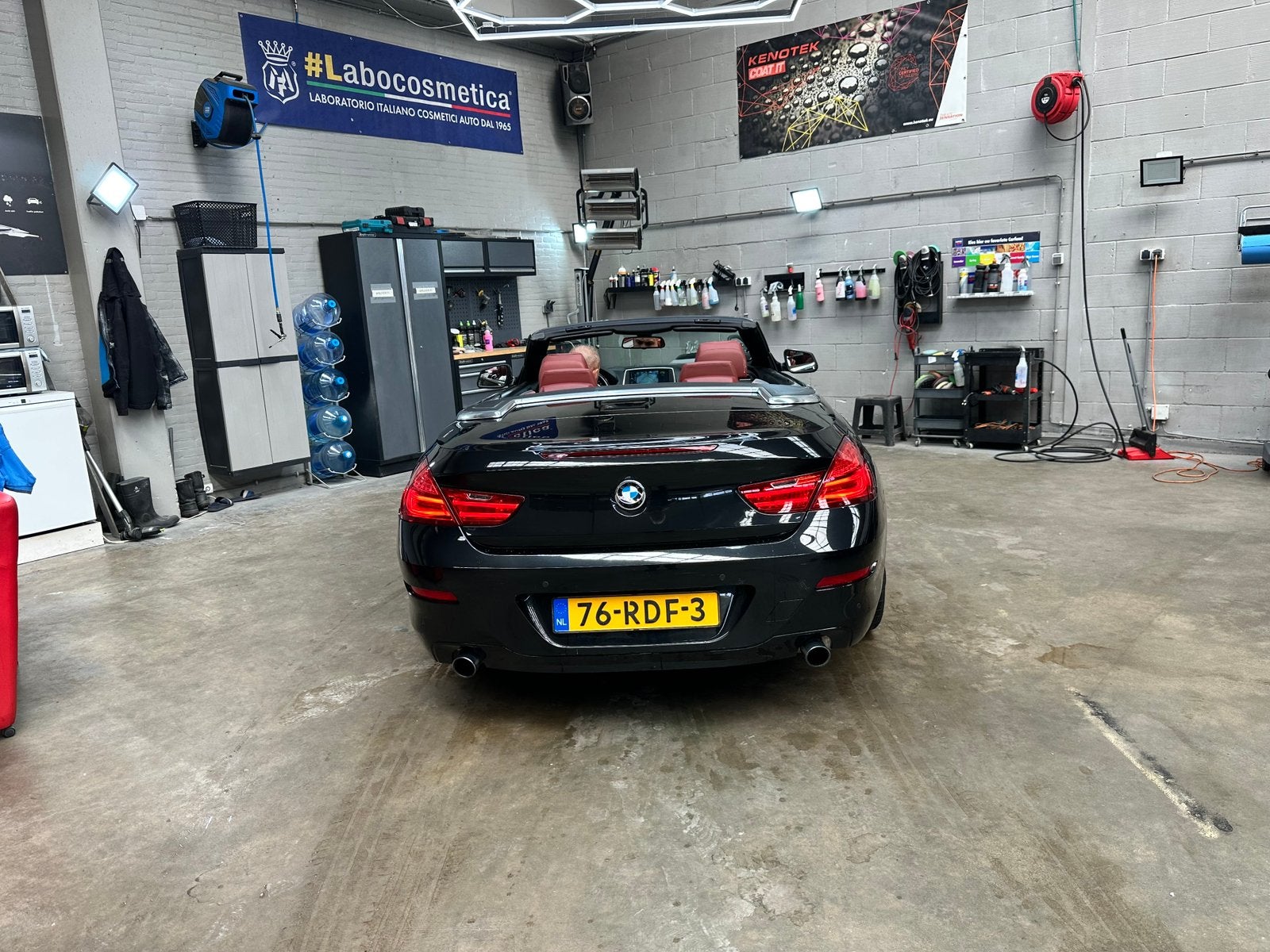 BMW 6-Serie 640I Cabrio 3.0 235KW Aut8 2011 Zwart, Achterwielaandrijving, Cabriolet, Zwart, Overige kleuren